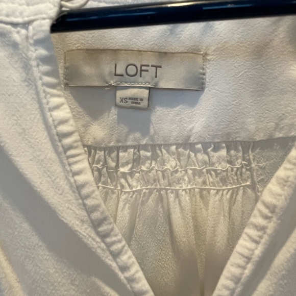 Loft White Keyhole Tank size XS - Picture 3 of 4